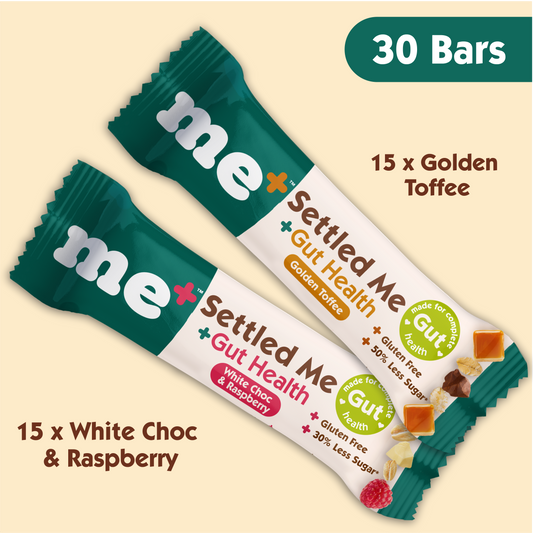 Mixed Settled Me + Gut Health (6 Packs - 30 Bars)