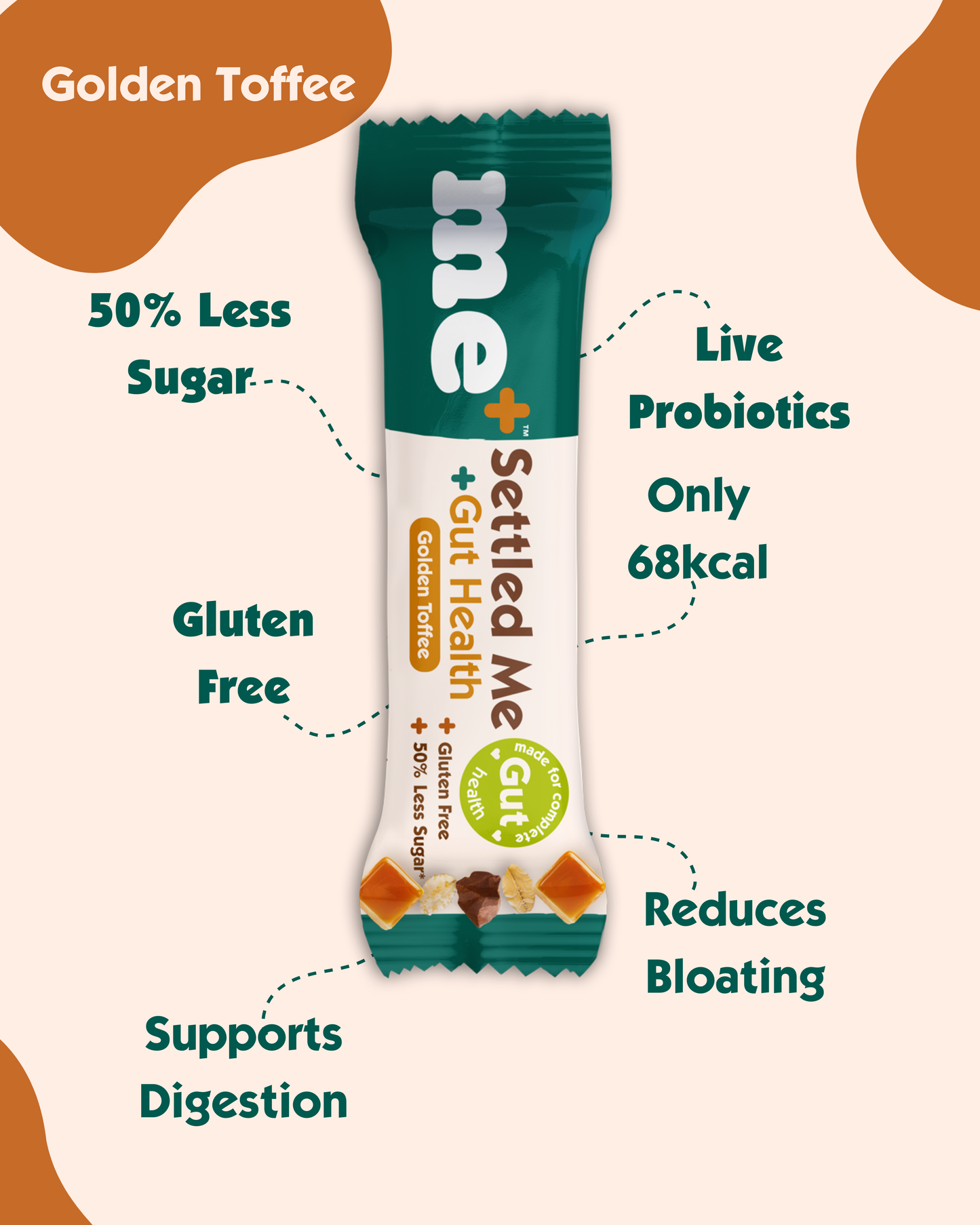 Mixed Settled Me + Gut Health (2 Packs - 10 Bars)