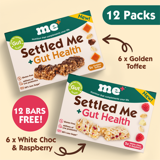 Mixed Settled Me + Gut Health (12 Packs - 60 Bars)