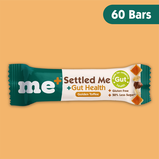 Golden Toffee Settled Me + Gut Health (12 Packs - 60 Bars)